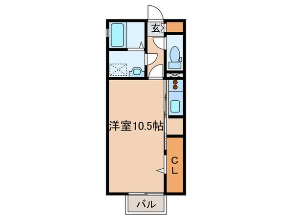 リベルテ末広の物件間取画像